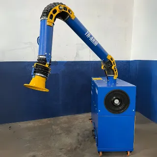 Instalação de sistema de exaustão e filtragem TREAL em cliente industrial